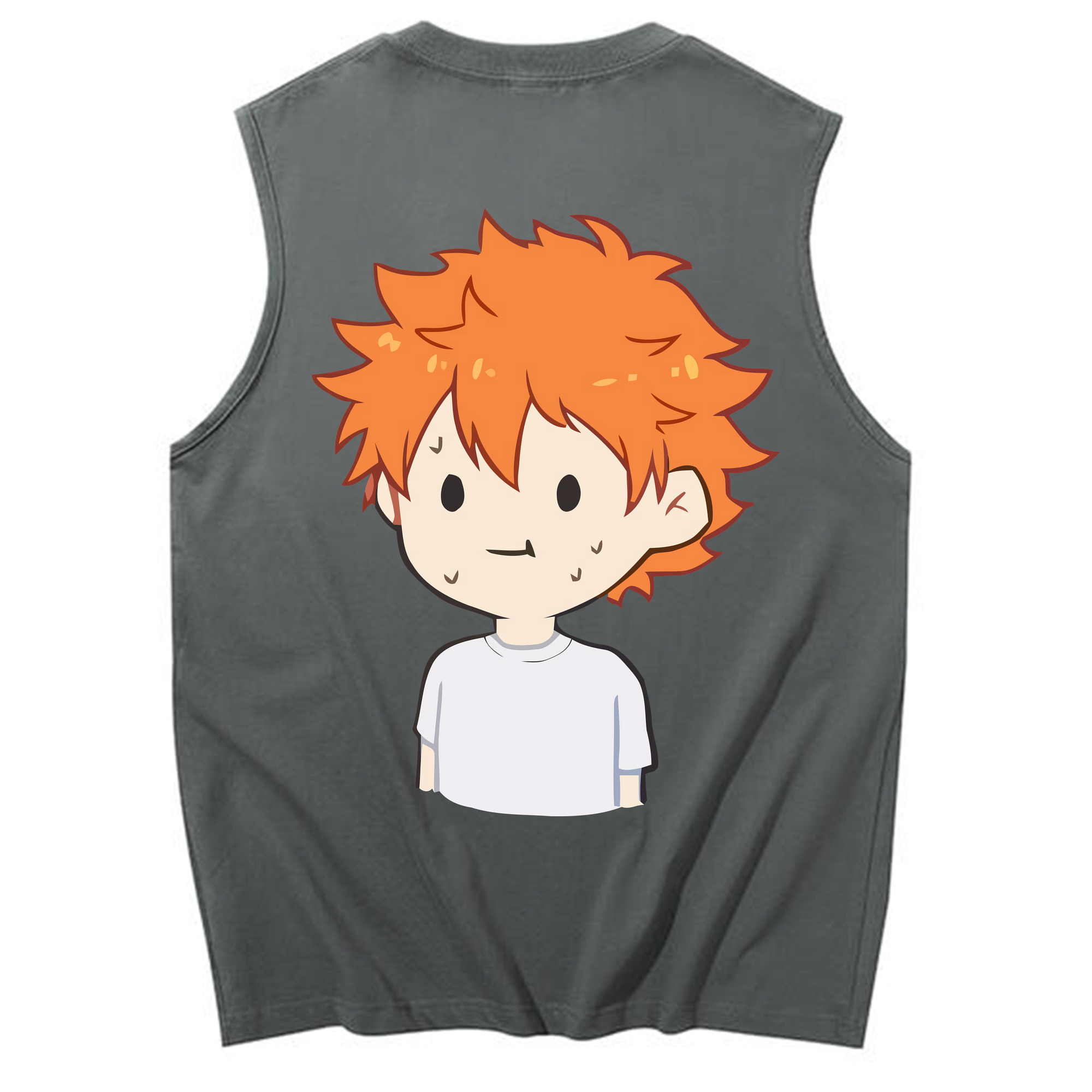 （画像用） ハイキュー!! Haikyu!! コットン100％タンクトップ（背面プリント）